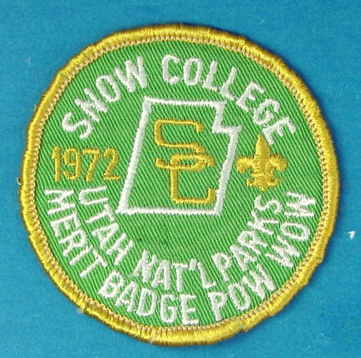 1972 Snow College Merit Badge Pow Wow