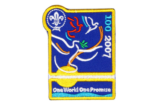 2007 WJ One World One Promise Patch 2" Wide
