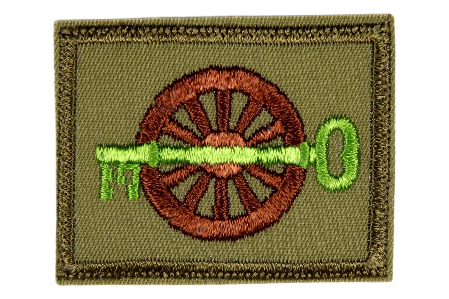 Quartermaster Patch 1960s Smooth Twill Plastic Back