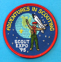 1995 Utah National Parks Council Scout Expo Patch