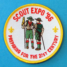 1996 Utah National Parks Council Scout Expo Patch
