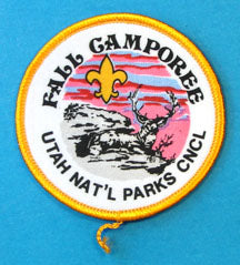 1986 Fall Camporee Patch