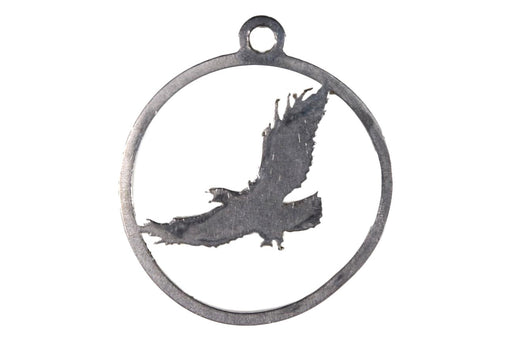 Laser Engraved Eagle Pendant