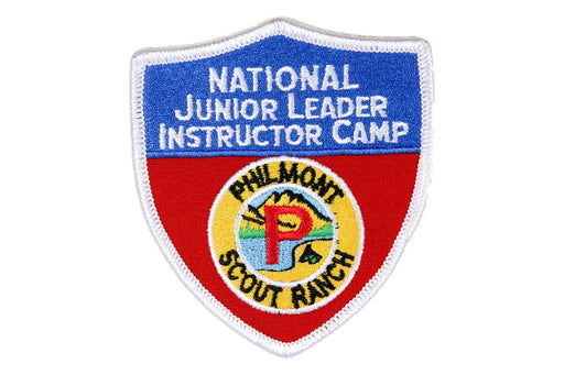 Philmont National Junior Leader Instructor Camp Patch