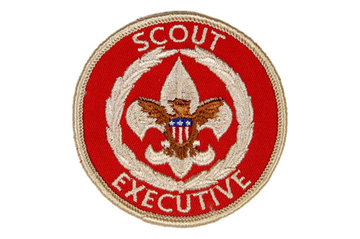 Scout Executive Patch 1970