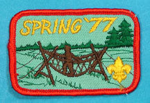 1977 Spring Camporee Patch