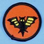 Bat PM Full Color Gauze Back Flat Edge