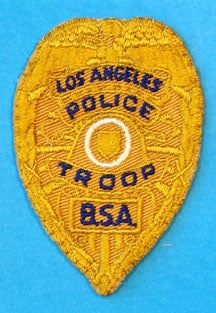 Los Angeles Police Troop Patch 1940s