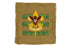Junior Assistant Scoutmaster Patch 1940s Fine Twill