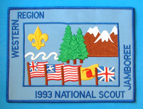 1993 NJ Western Region Jacket Patch