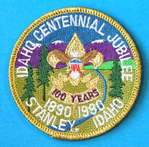 Idaho Centennial Jubilee 1990 Patch