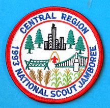 1993 NJ Central Region Patch