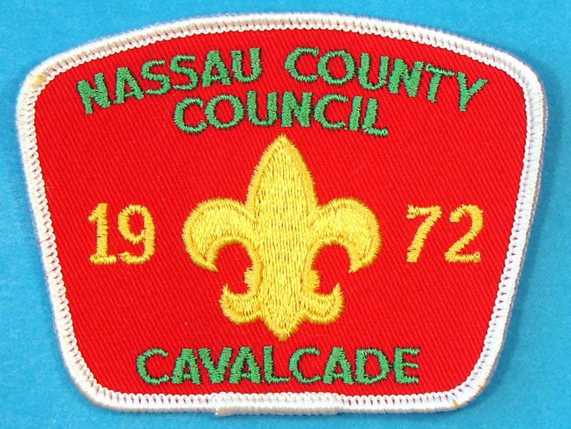 Nassau County Council Cavalcade 1972 Patch