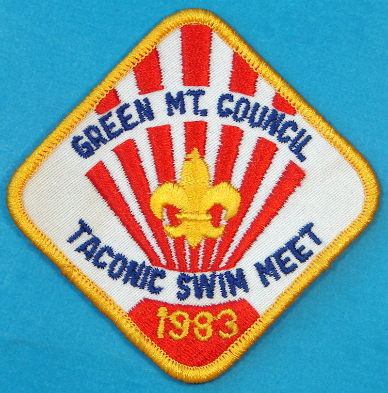 Green Mountain Council 1983 Taconic Swim Meet Patch