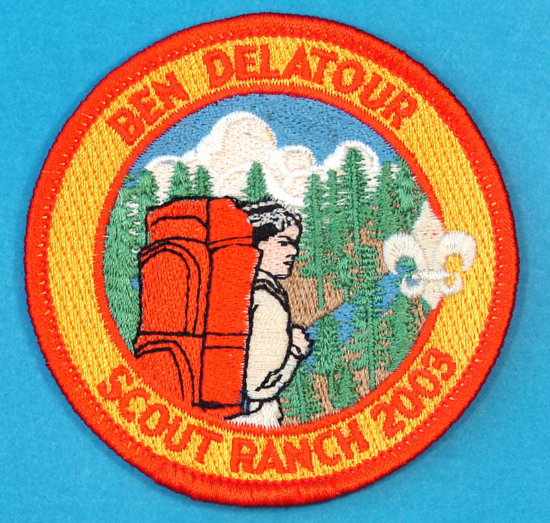 Ben Delatour Scout Ranch Patch 2003