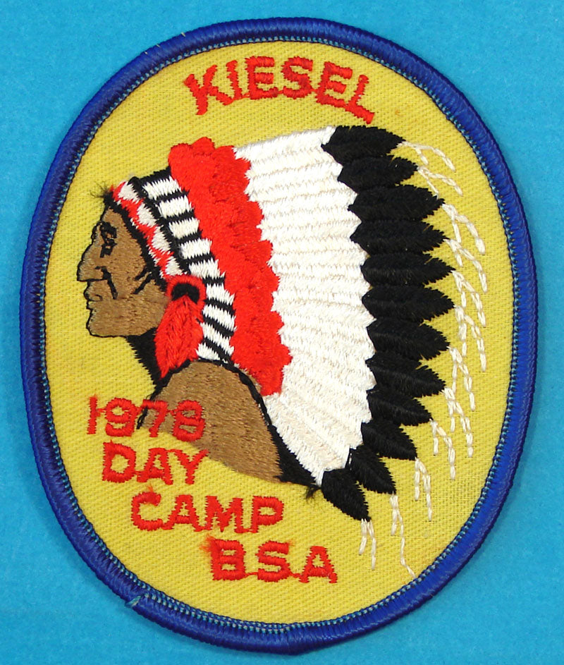 Kiesel Camp Patch 1978 Day Camp