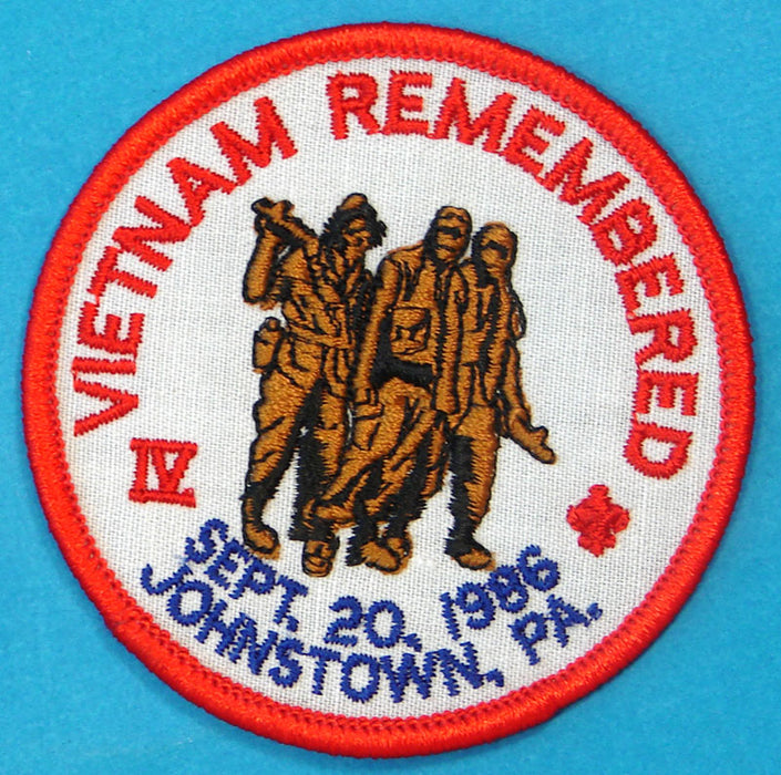 Vietnam Remembered 1986 Patch