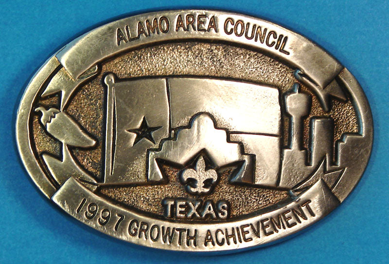 Alamo Area Council Metal Buckle