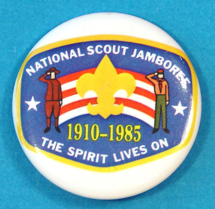 1985 NJ Pin Back Button