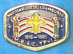 1985 NJ Pin M.B.A.C. TP-12