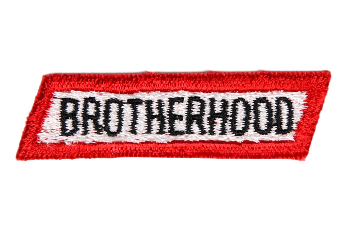 Lodge 508 Tu-Cubin-Noonie Chevron Lodge Activities Strip Type 2 Brotherhood Segment