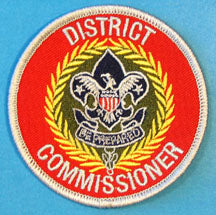 District Commissioner Patch 2010 Back