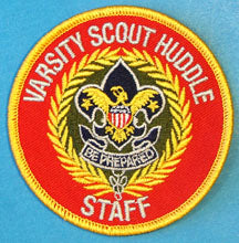 Varsity Scout Huddle Staff Patch 2010 BSA Back
