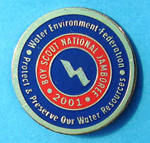 2001 NJ Water Environment Technologies Pin