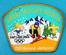 Great Salt Lake JSP 2001 NJ Downhill Racer