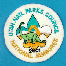 Utah National Parks 2001 NJ Special Recognition Patch Felt