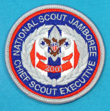 2001 NJ Chief Scout Executive Patch