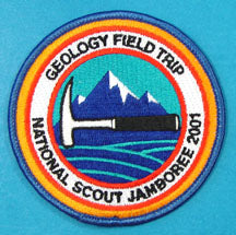 2001 NJ Geology Field Trip Patch