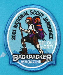 2001 NJ Backpacker Magazine Patch
