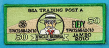 2010 NJ Trading Post A Staff Patch
