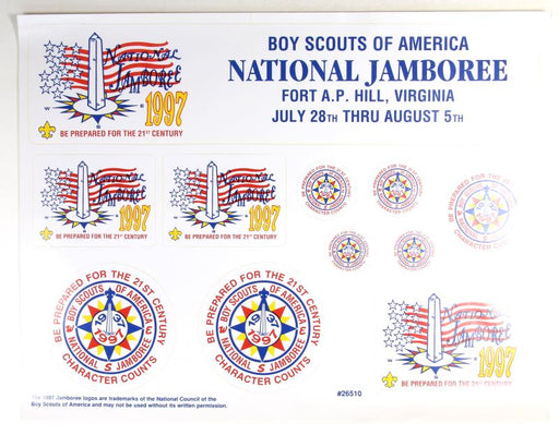 1997 NJ Sticker Sheet
