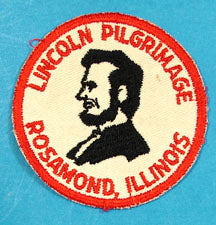 Lincoln Pilgrimage Patch
