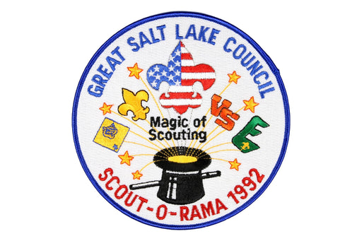 1992 Great Salt Lake Scout O Rama Jacket Patch