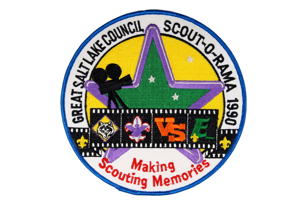 1990 Great Salt Lake Scout O Rama Jacket Patch