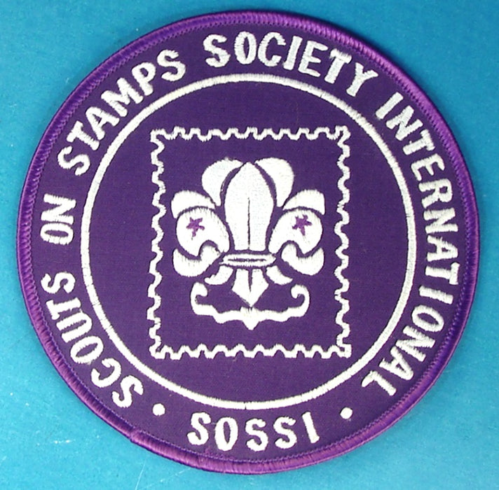 Scouts on Stamps Society Jacket Patch