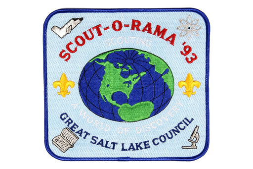 1993 Great Salt Lake Scout O Rama Jacket Patch