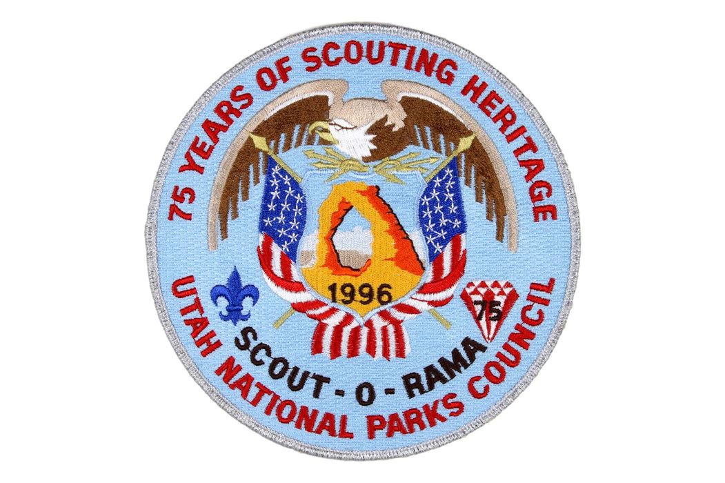 1996 Utah Scout O Rama Jacket Patch