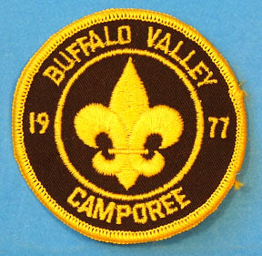 1977 Camporee Patch Buffalo Valley District
