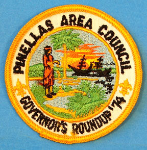 1974 Governor's Roundup Patch Pinellas Area