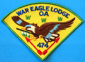 Lodge 474 Patch P-1