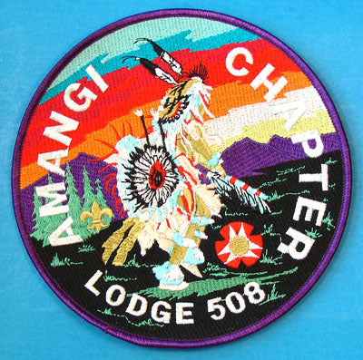Lodge 508 Jacket Patch Amangi Chapter J1