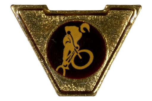 Varsity Scout Letter Pin Freestyle Biking