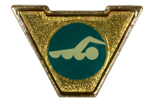 Varsity Scout Letter Pin Swimming
