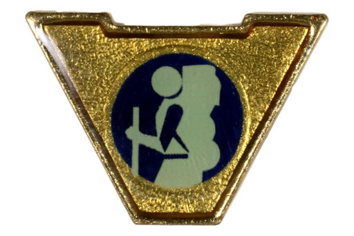 Varsity Scout Letter Pin Backpacking