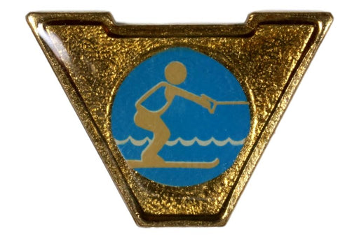 Varsity Scout Letter Pin Waterskiing