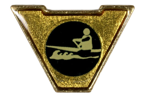 Varsity Scout Letter Pin Whitewater Canoeing